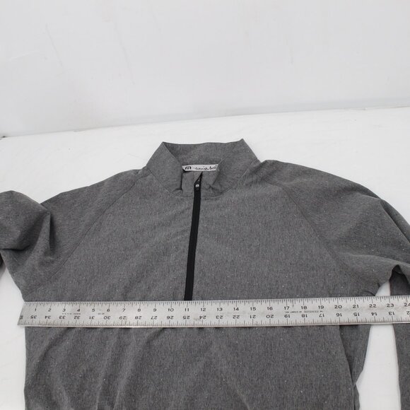 Travis Mathew Golf Jacket Mens Medium Patrick Cantlay 1/4 Zip Pullover Pockets - Picture 12 of 13